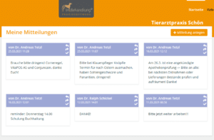 Mit digitalen Werkzeugen kann die Abstimmung im Tierarzt Team vereinfacht und das Teamwork in der Tierarztpraxis verbessert werden.