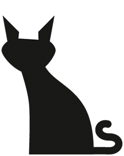 Die Katze mit der Krone steht dafür, dass inBehandlung die richtige Tierarzt Software für Solo-Selbständige und Praxisgründer ist.