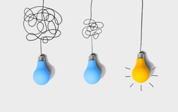 Clarifying,Complex,Ideas,Through,The,Glow,Of,Lightbulbs, ,Flat