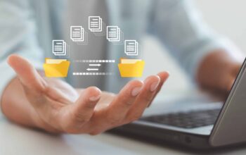 Man,Hand,Transferring,Files,In,Virtual,Screen,For,Send,Of