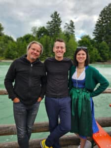 inBehandlung Betriebsausflug auf dem Lech