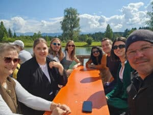 inBehandlung Betriebsausflug auf dem LechinBehandlung Betriebsausflug auf dem Lech