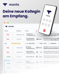 Manta Dashboard